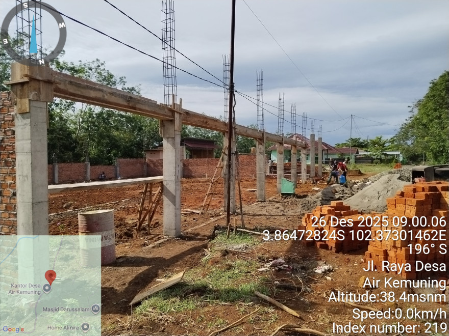 PEMBANGUNAN KOPERASI DESA MERAH PUTIH DESA AIR KEMUNING